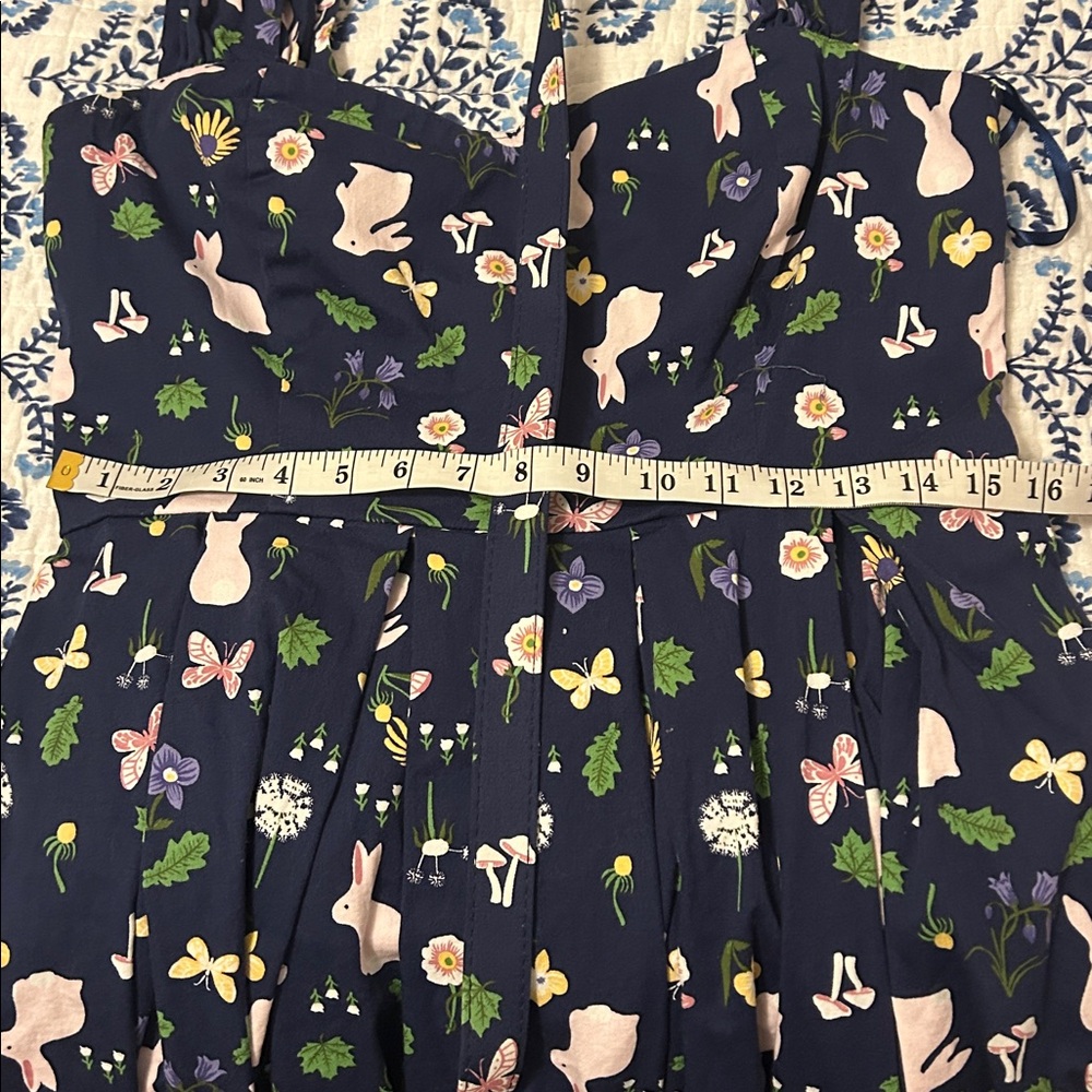 ModCloth x Collectif rabbit belted retro dress - Picture 6 of 10